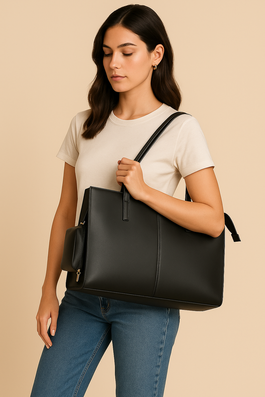 Signature Tote Black