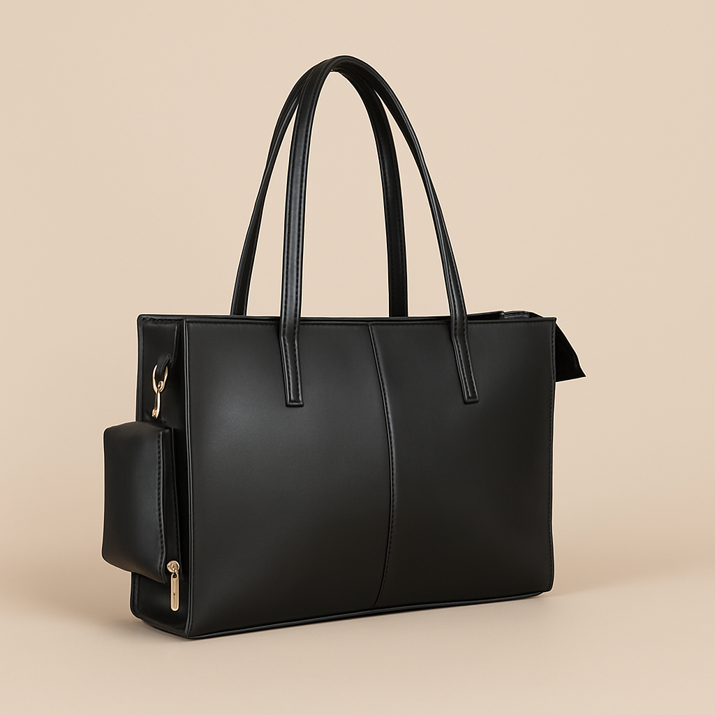 Signature Tote Black