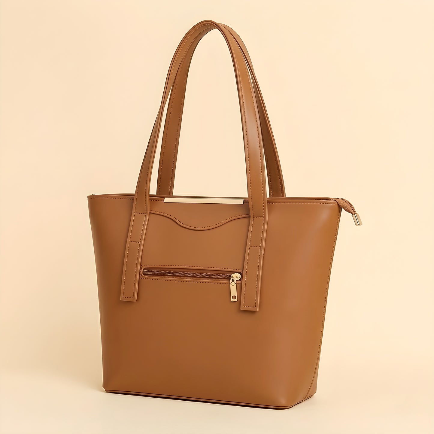 Elegance Tote Brown