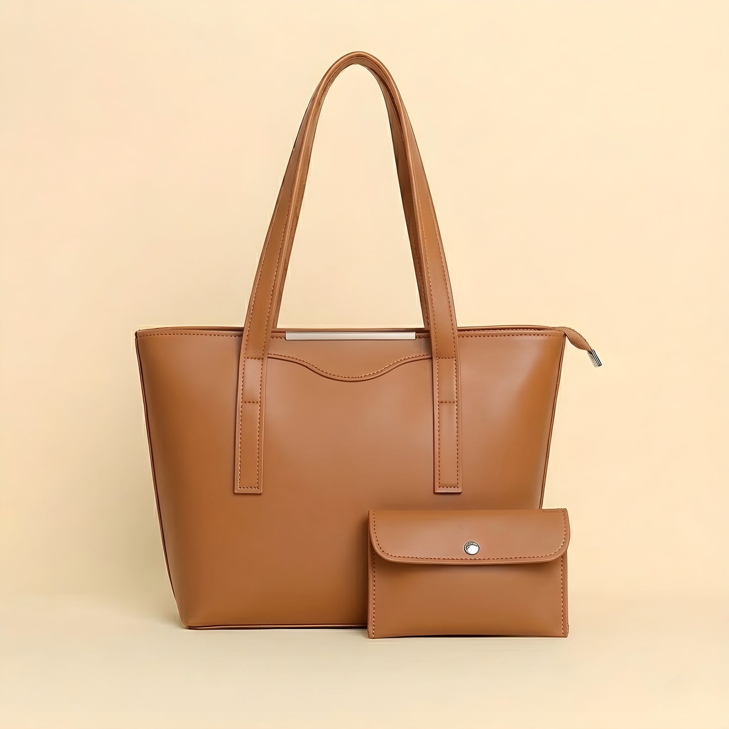 Elegance Tote Brown