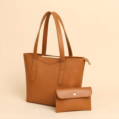 Elegance Tote Brown